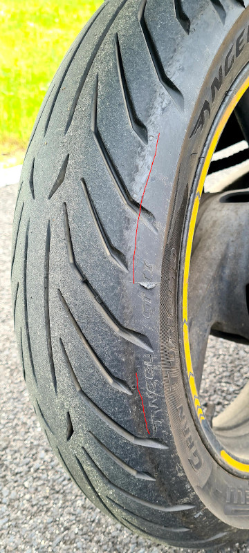 MotoNiedzwiedz.pl opona przed szkoleniem