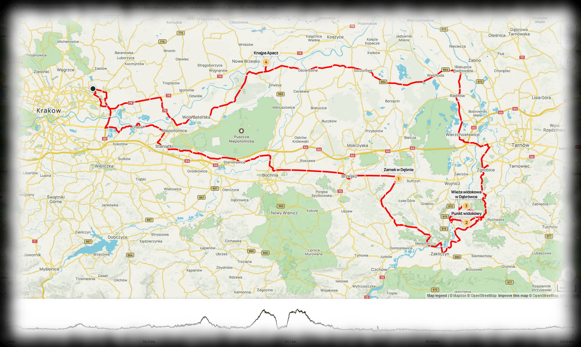 45. Apacze i widoki (224 km)